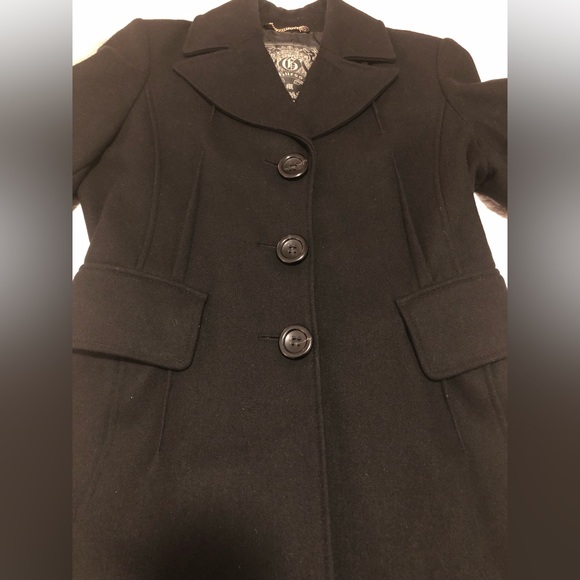 Guess Ladies Med black dress coat - Picture 2 of 12